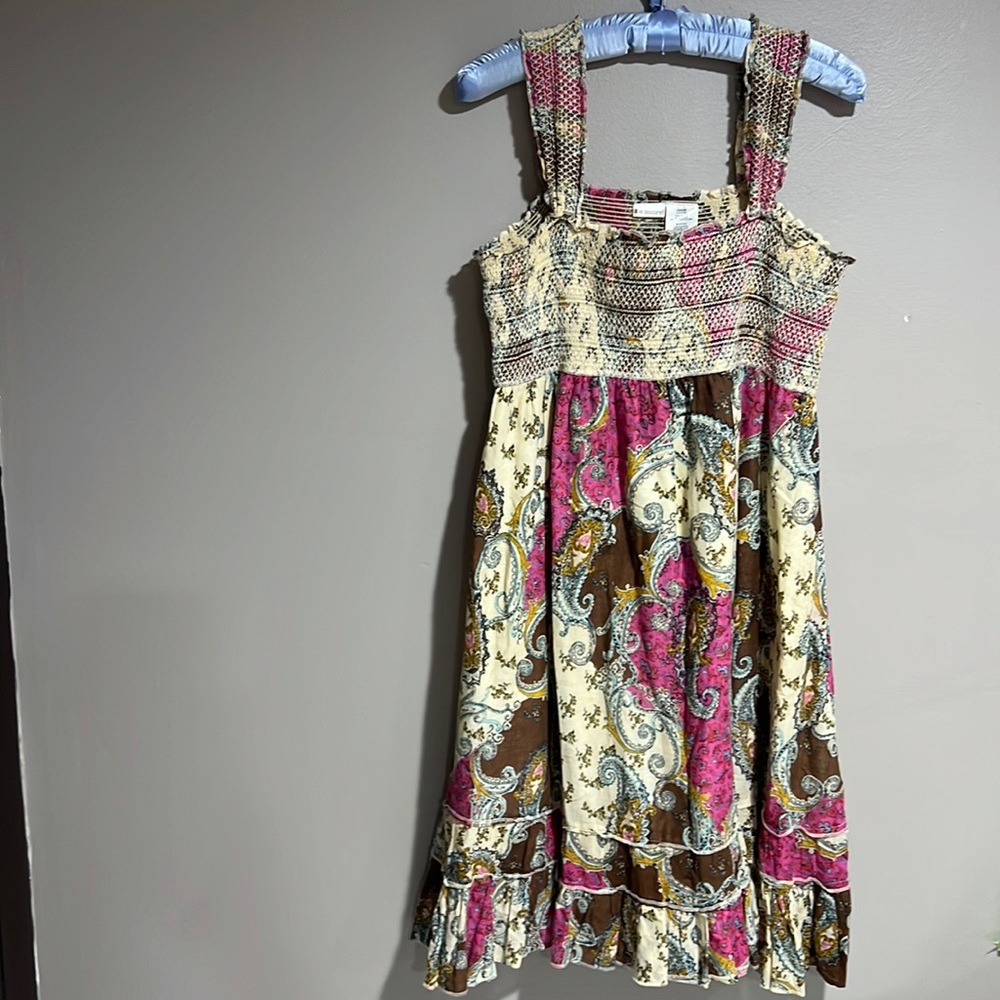 Multi Color Print Dress
